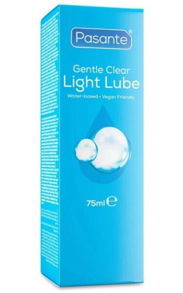 Pasante Light Lube Gleitgel auf Wasserbasis in der 75-ml-Flasche