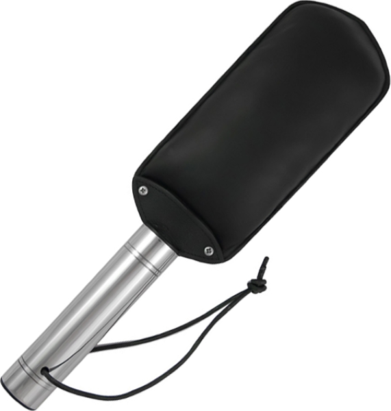 Paddle Metal Hard, mit einer Seite aus Leder und einer aus Metall