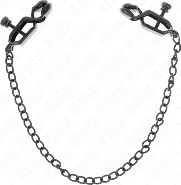 Flache KINK Nippelklemmen mit Kette