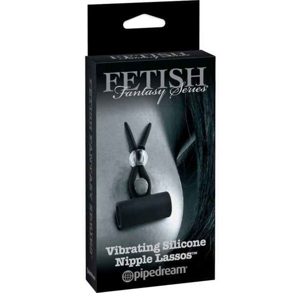 Vibrierende Nippelklemmen Pipedream Fetish Fantasy aus Silikon