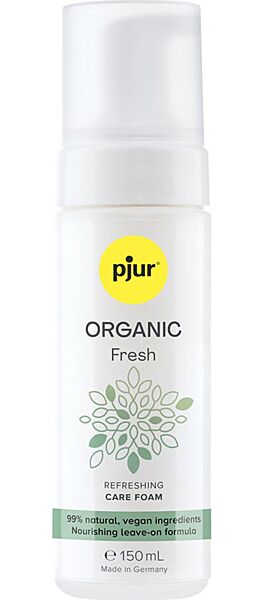 Flasche Pjur Organic Fresh Intimreiniger als Schaum, 150 ml
