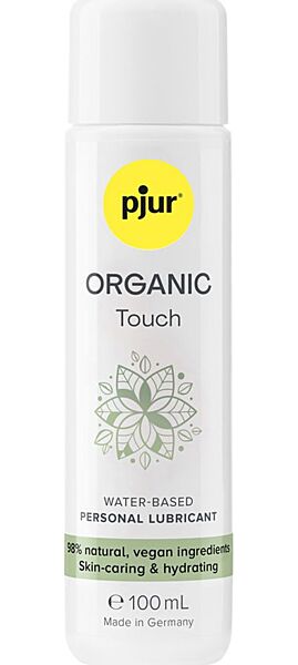 Flasche pjur Organic Touch Gleitgel auf Wasserbasis, 100 ml