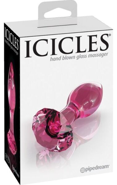 Analplug Pipedream Icicles N. 79 aus Glas