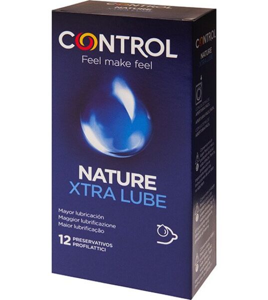 Packung Control Xtra Lube Kondome mit 12 Stück