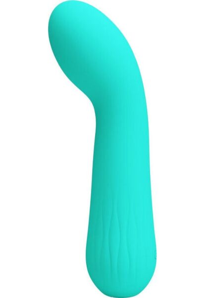 G-Punkt-Vibrator Pretty Love Faun aus Silikon mit gebogener Spitze