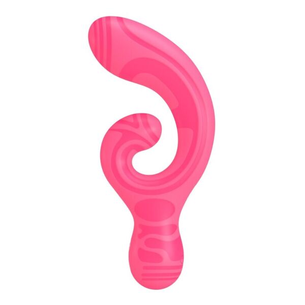 Doppelmassager Pretty Love Verity in Rosa mit geschwungener Form