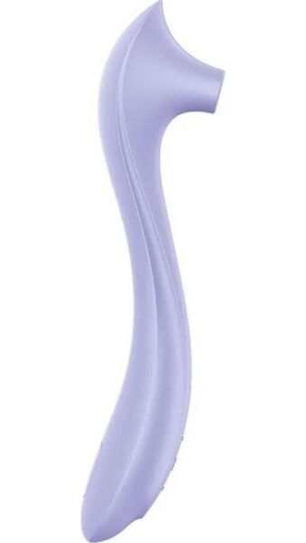 Klitoris-Sauger Satisfyer Easy Lover in Lila, mit langem Griff