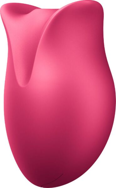 Klitoris-Sauger Fun Factory BELLE in Himbeere, in Form einer Rose