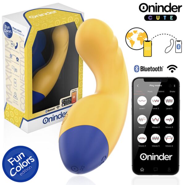 Vibrator ONINDER CUTE Love Buddy in Rosa und in Gelb