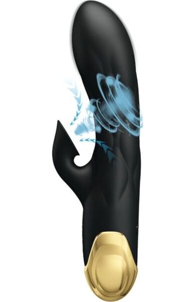 Rabbit-Vibrator Pretty Love C-Type in Schwarz
