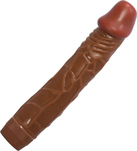 Realistischer Vibrator Baile Bob mit geädertem Schaft