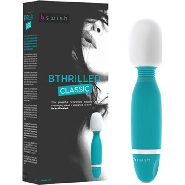 Wand-Vibrator B Swish Bthrilled Classic in Blau