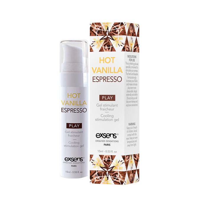Cooling Stimulation Gel Hot Vanilla Espresso 15 ml.
