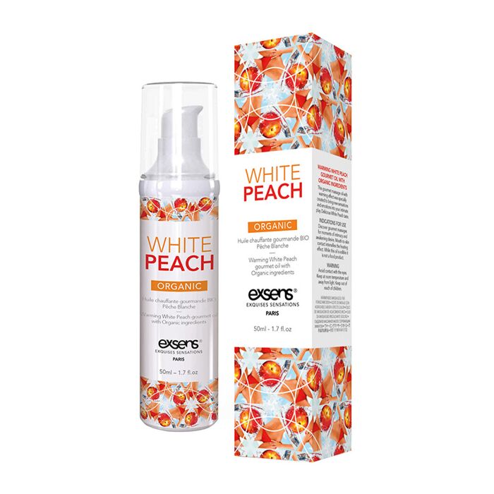 White Peach Oral Pleasure Massage Oil 50 ml