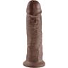 König 10 Cock &#39;Penis 25,4 cm braun