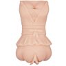 Wasserdichter Masturbator Vibrator Bullenga aus Haut