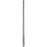 Dip Stick gerippter Penis Plug 10 mm - plata