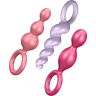Satisfyer Anal Plugs Set 3 Stück dreifarbig