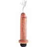 Dildo KING COCK 17.8 CM mit Ejakulationsfunktion