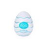 Masturbator Tenga EGG WAVY mit texturiertem Innenleben