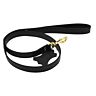 Leine Bound aus Nubukleder 108 cm