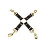 Restraints Bound Nubuck Leather 4 Way Hog Tie