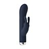 Rabbit Vibrator NAUTI Silicone mit gebogener Spitze