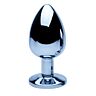 Buttplug Precious Metals Large mit dekorativem Design Plata