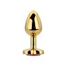 Butt Plug Toosh Heart Shaped Gold Small