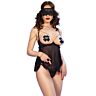 Babydoll ChiliRose CR 4715 Sexy Set XL Schwarz