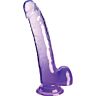 Dildo King Cock 20.3 cm Realistisch Morado