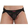 Jockstrap BURN 005 L Schwarz - Sinnliche Transparenz