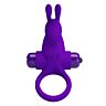 Anillo Vibrador Pretty Love Conejo Morado
