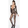 Leidenschaft Schwarz Bodystocking