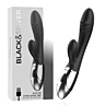 Vibrator BLACK&SILVER KALEB Rabbit mit Dualmotor