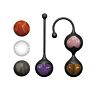 Kegel Balls Adrien Lastic Harmony Stones mit 6 verschiedenen Edelsteinen