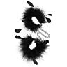 Handschellen S Pleasures Feather Cuffs mit Federdesign