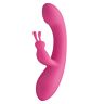 Vibrator S Pleasures Velvet Love Bunny mit G-Punkt Stimulation