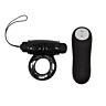 Vibratorring Black Remote Bliss