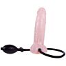 Inflatable Dildo Real Suction 19.3cm