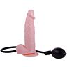 Inflatable Dildo mit realistischer Saugnapf-Funktion