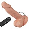 Dildo BAILE ZEBULON mit Vibration und Saugnapfbasis