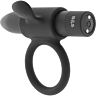 Vibrationsring BLACK&SILVER Cameron Black Rechargeable Ring