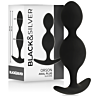 Analspielzeug BLACK&SILVER Orson Plug mit 9 cm