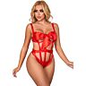 Bodys SUBBLIME BODY SEXY CALADO mit rotem Schleifen-Design