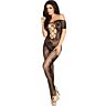 Bodystocking CHILIROSE CR 3525 mit transparentem Design