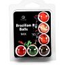 Brazilian Balls SECRETPLAY - 6 Hot Balls mit Fruchtaroma