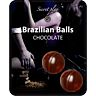 Lubricant SECRETPLAY Brazilian Balls Chocolate Set für sinnliche Massagen