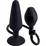 Butt Plug hinchable l - Negro