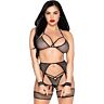 Lingerie Set von LEG AVENUE 89362 mit Top und Tanga